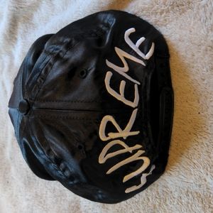 Authenic Black Supreme Hat